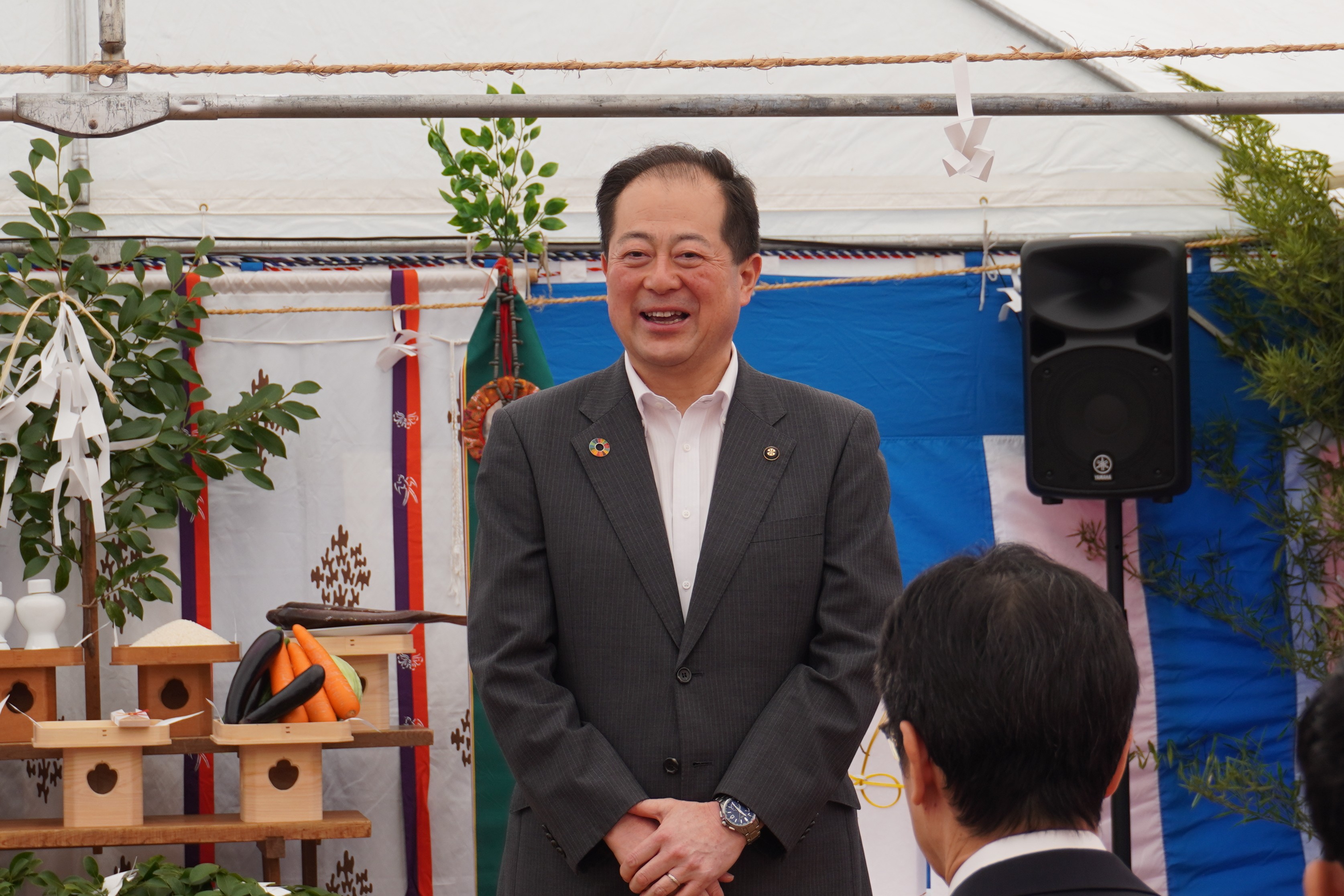 野志松山市長